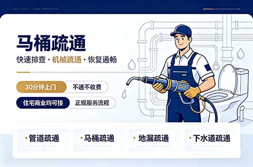 永安马桶疏通